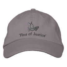 "Vinnen van Rechtvaardigheid" - Geborduurd Pet Baseball Cap
