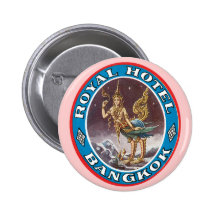 Vintage Bangkok Thailand Buttons