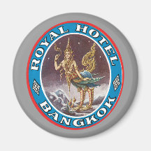 Vintage Bangkok Thailand Magneet