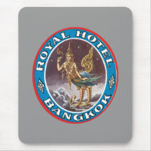 Vintage Bangkok Thailand Muis Matten