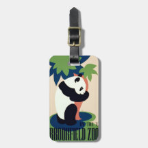 Vintage “Brookfield Zoo” luggage tag