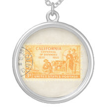 Vintage Californië 1850 Honderdjarig Ketting