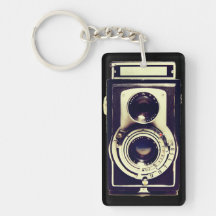 Vintage camera sleutelhanger