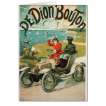 Vintage card DE dion Bouton Kaart