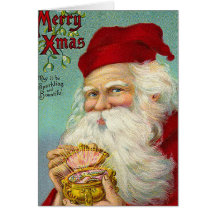 Vintage_Christmas_santa_Card Wenskaarten