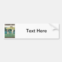 Vintage Cruden Baai Schotland Bumpersticker