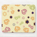 Vintage de koningsblauwenPaisley van de kobaltmari Muis Mat