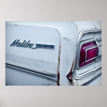 Vintage Detail Malibu (Achtergedeelte) Plaat