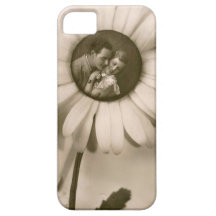 Vintage Flower Love Coque iPhone 5 Case-Mate