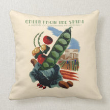 Vintage Greenbelt throw pillow