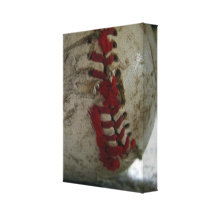 Vintage het Verpakte Canvas van Sporten Honkbal Stretched Canvas Prints