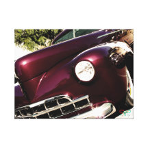 Vintage Hete Staaf Canvas Afdrukken
