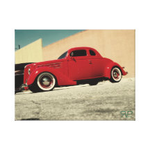 Vintage Hete Staaf Canvas Prints