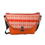 Vintage Jugendstilkant in antiek wit Postman Tas