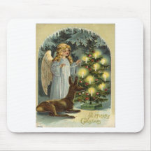 Vintage Kerstmis Muismatten