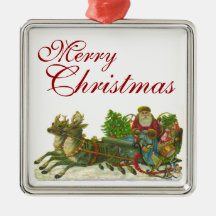 Vintage Kerstmis Ornament