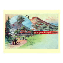 Vintage Litho Koenigswinter Margarethenhof Wens Kaarten