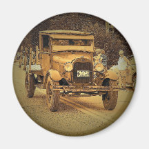 Vintage Maine Koelkast Magneetje