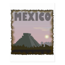 Vintage Mexico Wenskaart