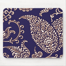 Vintage Paisley van het damast girly bloemen elega Muis Matten