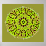 Vintage Poster Mandala