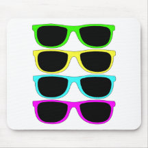 Vintage Rgb Zonnebril Fluo Muis Mat