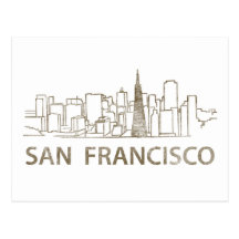 Vintage San Francisco Wens Kaarten