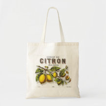 Vintage Sirop DE Citron Advertentie - Zak Draagtassen
