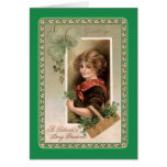 Vintage St Patrick Dag Kaarten