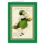 Vintage St Patrick Dag Kaarten