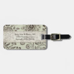 Vintage Victoriaans Langzaam verdwenen Gepersonali Bagage Labels