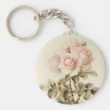 Vintage Victoriaans Romantische Rozen Sleutel Hangers