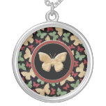 Vintage Vlinders Gepersonaliseerde Ketting