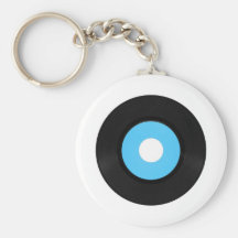 Vinyl de opnamemiddel van de verslag vintage analo sleutel hanger