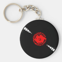 Vinyl Verslag keychain Sleutel Hanger