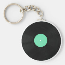 Vinyl verslag sleutelhangers