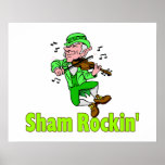 Violon de Rockin de feinte Poster