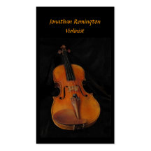 Violoniste Carte De Visite