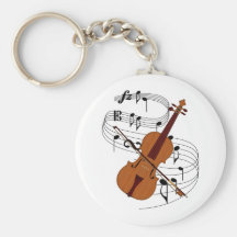 Viool Sleutelhanger