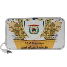Virginian occidental chic haut-parleurs ordinateur portable