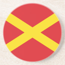 Virton, de vlag van België Onderzetter