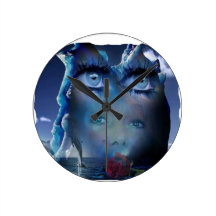 VISAGE BLEU OCEAN.png Horloge