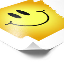 Visage de smiley de l'Arkansas Tirages Photo