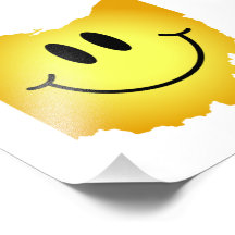 Visage de smiley de l'Ohio Photographie