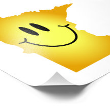 Visage de smiley du Minnesota Photos Sur Toile