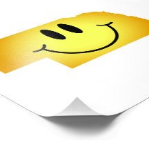 Visage de smiley du Nébraska Photographie