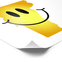 Visage de smiley du Vermont Photographie