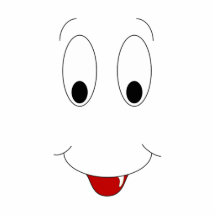 Visage de sourire avec la dent découpages en acrylique
