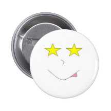 visage d'étoile [] [] badge avec épingle