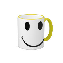 Visage heureux classique mug à café
